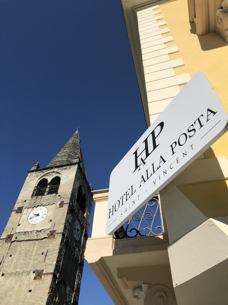 Hotel Alla Posta Saint-Vincent Exterior foto